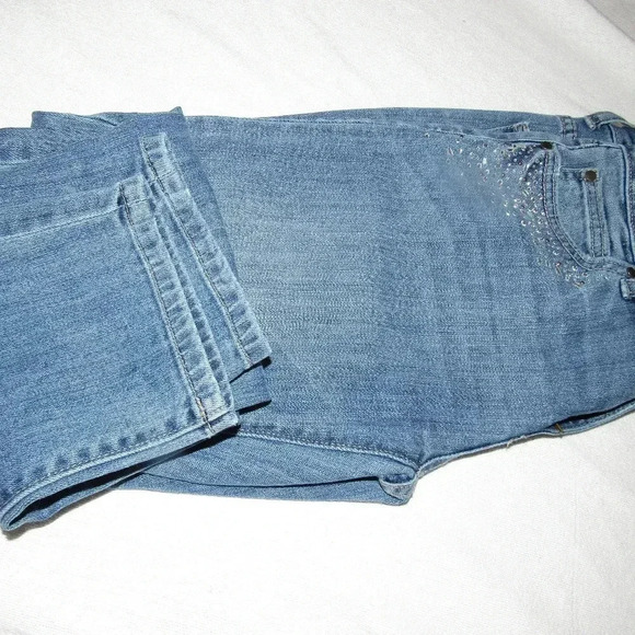 JENNIFER LOPEZ Boyfriend Light Wash Jeans Size 2 - Picture 8 of 8